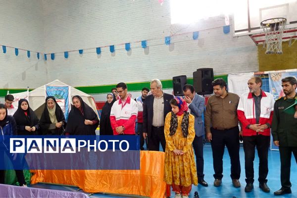 آیین افتتاحیه «میدان پویا» در قرچک