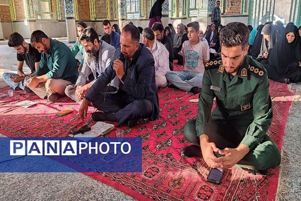 مراسم بزرگداشت و گرامیداشت یاد و خاطره دو تن از شهدای شهر بار نیشابور