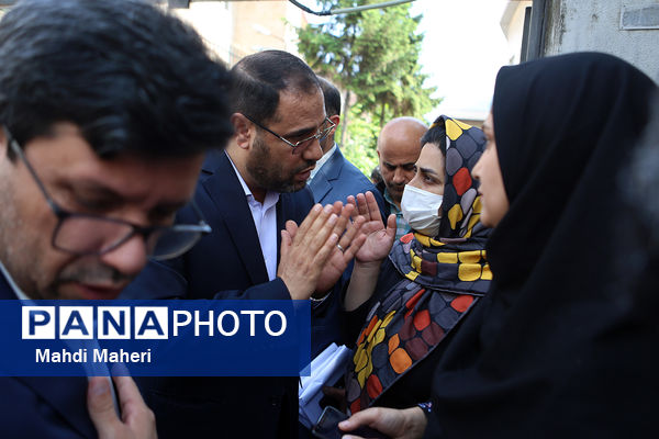 بازدید نماینده دولت و وزیر آموزش و پرورش از پروژه‌های عمرانی شهرستان سوادکوه