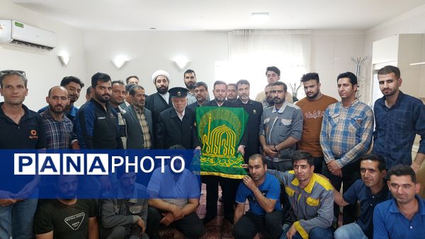 حضور کاروان زیر سایه خورشید در نایین