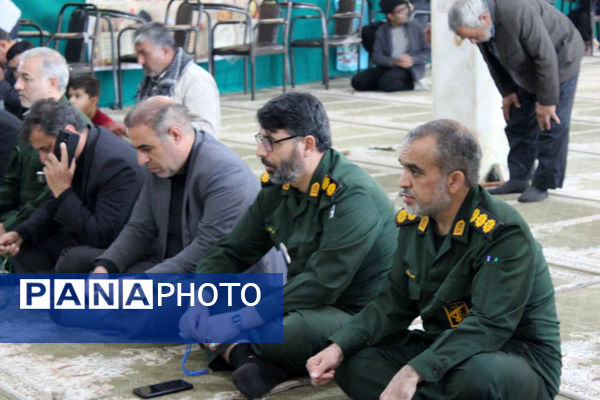 جلوه‌هایی از حلقه‌های صالحین نوجوانان بسیجی در شهر جعفریه