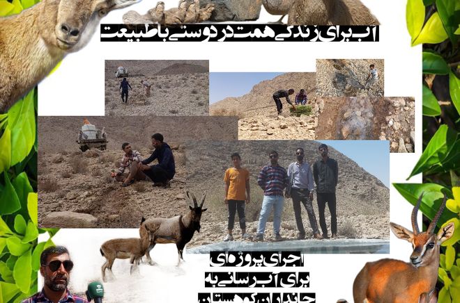 با هر قطره‌ای که به زمین می‌رسد، امیدی در دل طبیعت جوانه می‌زند