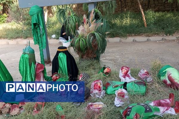 مراسم شیرخوارگان حسینی در مصلی بزرگ امام علی(ع) شهرستان ساوه