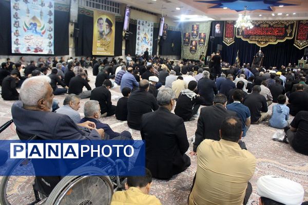 مراسمی به یاد شهدا در ایام رحلت حضرت معصومه(س)
