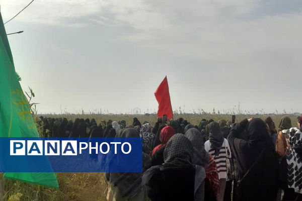 حضور ۴۰۰ دانش‌آموز دختر شهرستان سمنان در مناطق عملیاتی دفاع مقدس