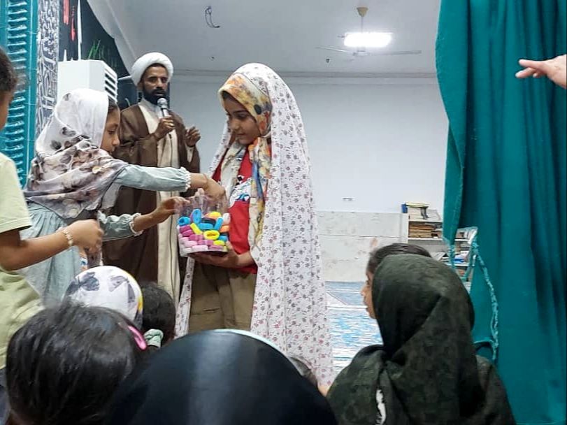 همایش دختران امام رضایی در روستای اسلام آباد میناب برگزار شد 