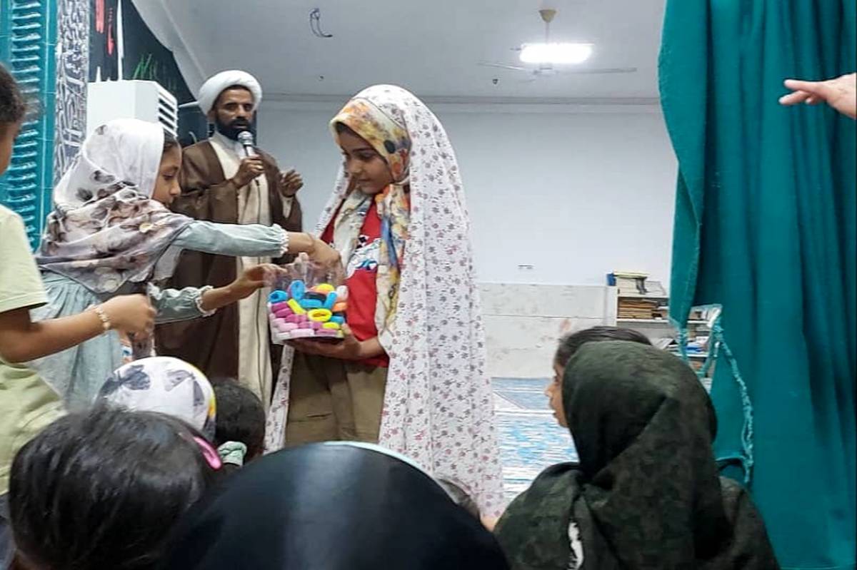همایش دختران امام رضایی در روستای اسلام آباد میناب برگزار شد