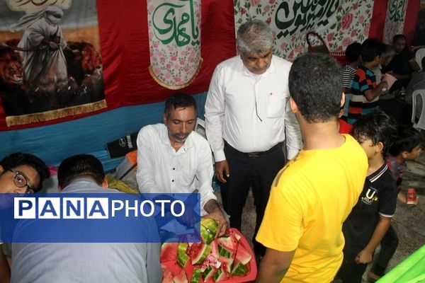 جشن و مهمانی کیلومتری عیدغدیرخم در بندرعباس