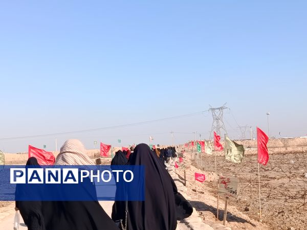 حضور دختران رضویه در اردوی راهیان نور