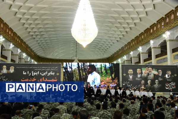 مراسم سالگرد شهدای خدمت در تبریز
