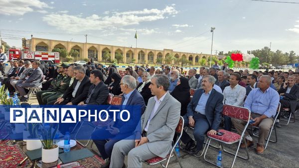 آیین رونمایی و افتتاح پروژه‌ها و ماشین‌آلات شهرداری تربت‌حیدریه