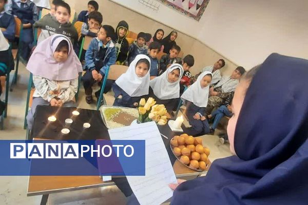 ویژه‌ برنامه‌های عزاداری حضرت زهرا(س) و هفته بسیج در مدرسه باران