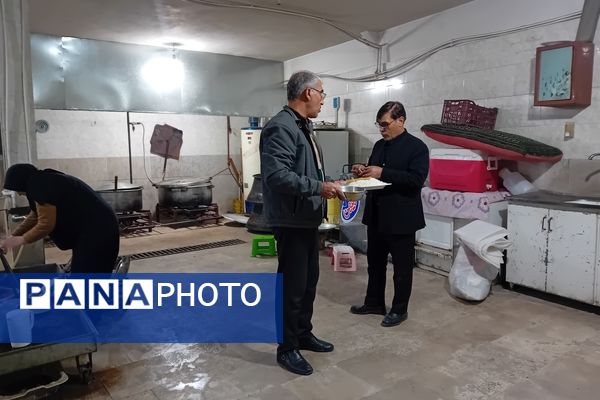 مراسم ایام فاطمیه در مسجد پنج تن آشخانه