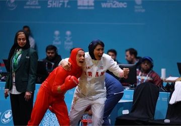 مدال طلای ووشو بر گردن سارا شفیعی