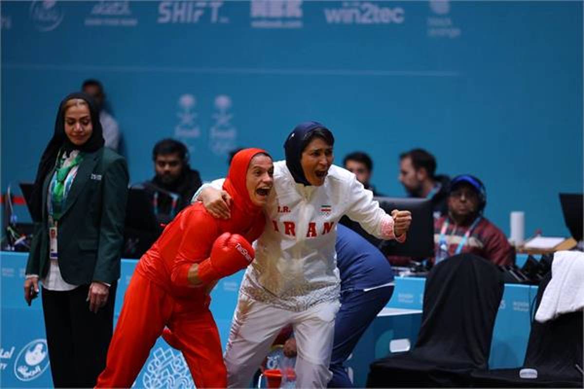 مدال طلای ووشو بر گردن سارا شفیعی