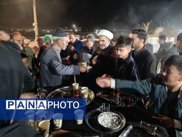 برپایی ایستگاه صلواتی در کاشمر