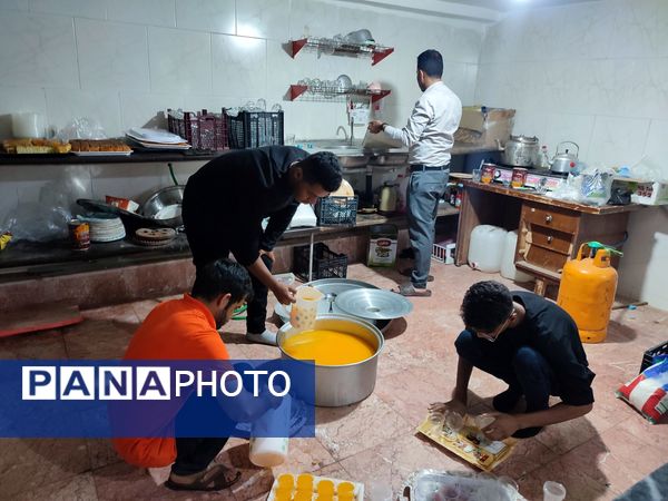 پرچم متبرک حضرت معصومه(س) بوموسی را عطر آگین کرد