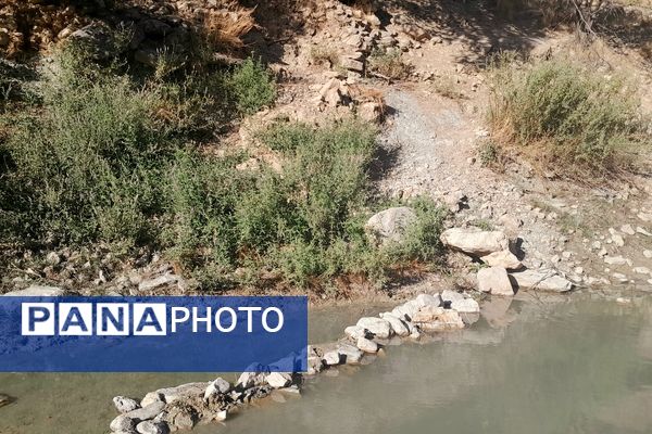 روستای برد‌زرد نگینی غریب در شهرستان لنده