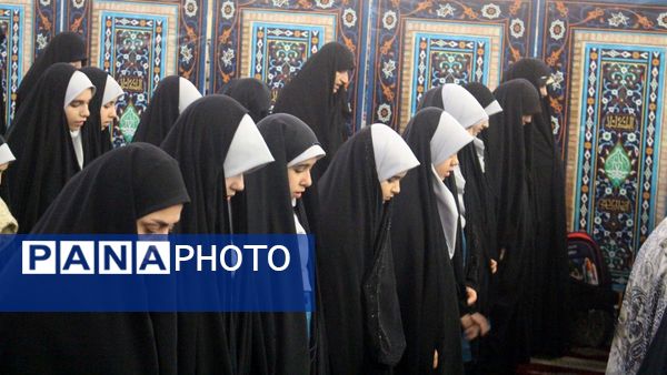 تجمع معنوی مادران و دختران در مصلی رشت