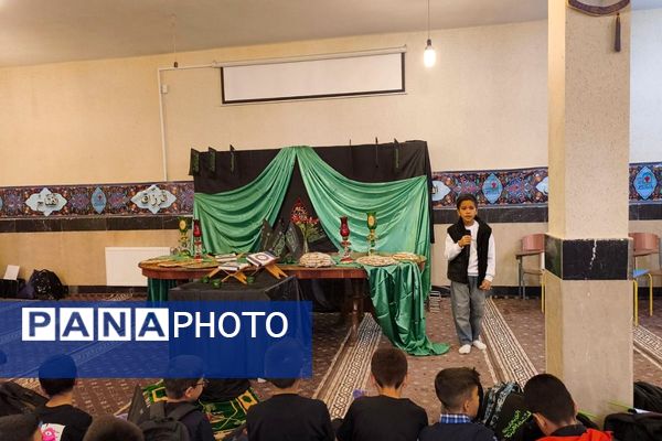 مراسم عزاداری نوگلان فاطمی در دارالقرآن حجت الاسلام قرائتی