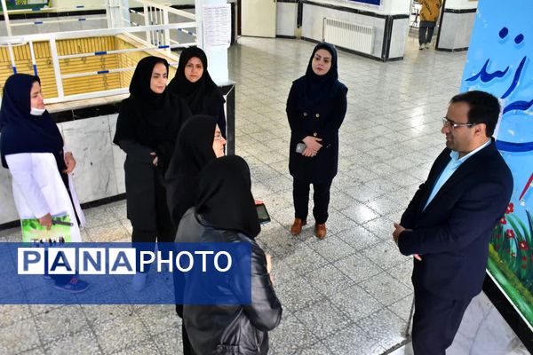 بازدید سرزده مدیرکل آموزش و پرورش کهگیلویه و بویراحمد از مدارس شاهد