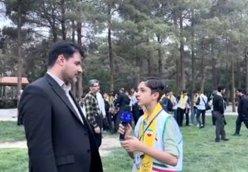 یکی از وظایف سازمان دانش‌آموزی آماده کردن پیشتازان برای اردو است