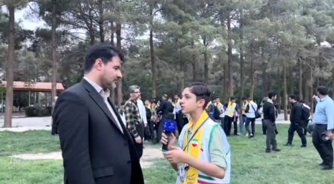 یکی از وظایف سازمان دانش‌آموزی آماده کردن پیشتازان برای اردو است