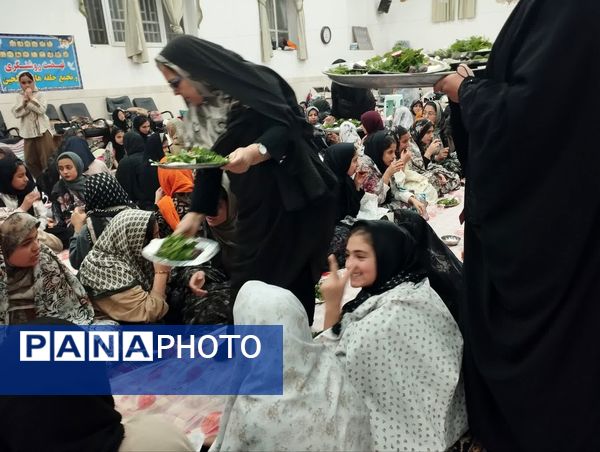مراسم اعتکاف در مسجد روستای مهدی آباد خلیل آباد