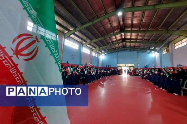 افتتاحیه المپیاد ورزشی درون مدرسه‌ای در منطقه کهریزک 