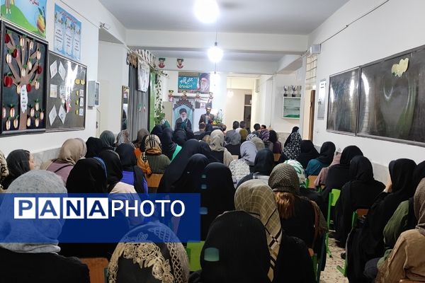 برگزاری جلسه انجمن اولیا و مربیان در دبستان هیات امنایی قرآنی مبین شیروان