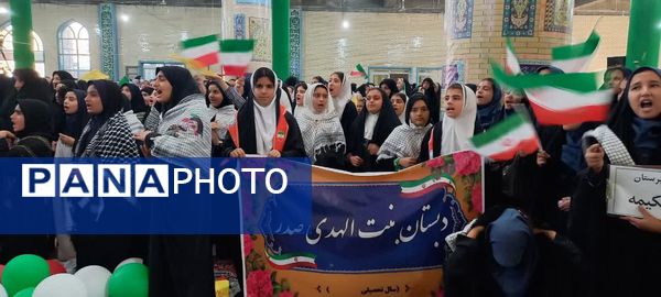 اجتماع حامیان جبهه مقاومت با حضور حاج ابوذر روحی در فلاورجان