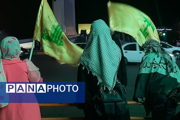 جشن وعده صادق ۲ در میدان فلسطین مشهد