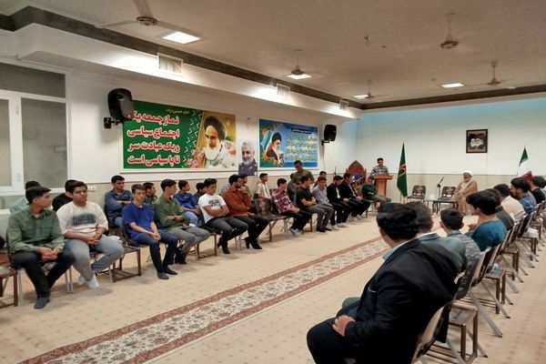 مراسم اختتامیه مدرسه انقلاب شهرستان کاشمر 