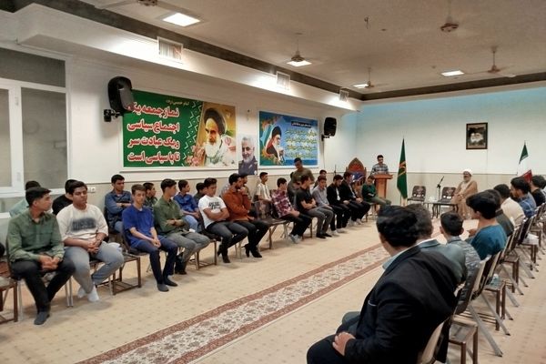 مراسم اختتامیه مدرسه انقلاب شهرستان کاشمر 