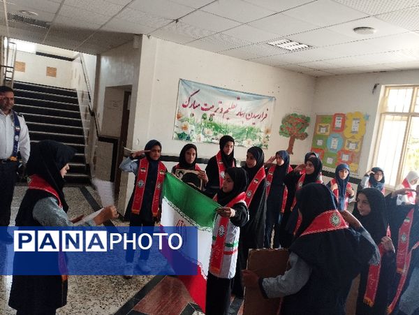 بازدید ارزیاب کشوری از مدارس تمام تشکیلاتی شیروان