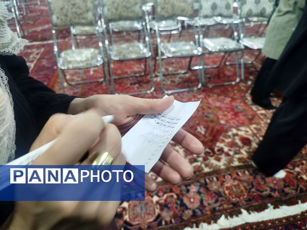 برگزاری انتخابات انجمن اولیا و مربیان دبیرستان هیات امنایی معراج در مسجد باغمیشه اردبیل