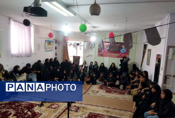 هیئت دانش آموزی دختران حاج قاسم در خلیل آباد