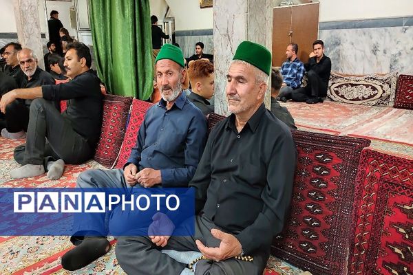 شام غریبان حسینی در مسجد جامع شهر بار