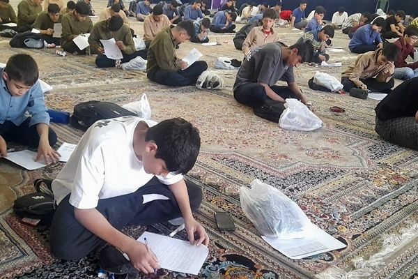 برگزاری آزمون «لیگ‌ جت» ناحیه چهار کرج در کانون شهید سبحانی 