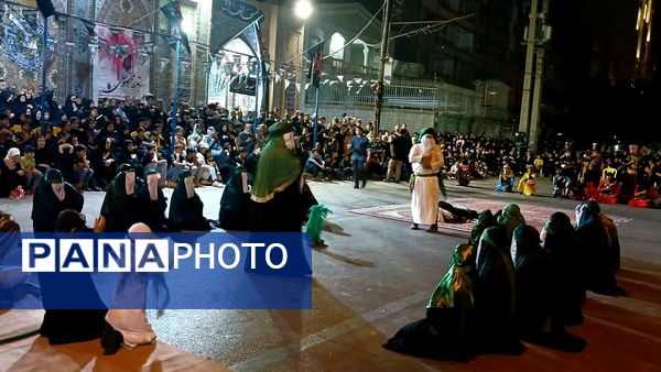 تعزیه‌خوانی در مسجد الهادی اهواز