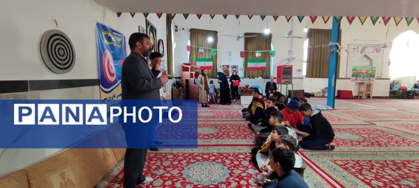 برگزاری مسابقات استعدادیابی دارت در روستای تنسوان شیروان