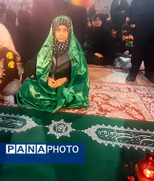 مراسم عزاداری سالروز شهادت حضرت رقیه(س) در قم
