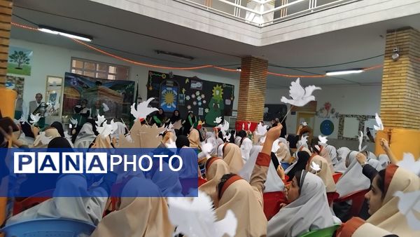 مدرسه سیدالشهداء ۲ مهاجران، میزبان خادمان امام رضا (ع)