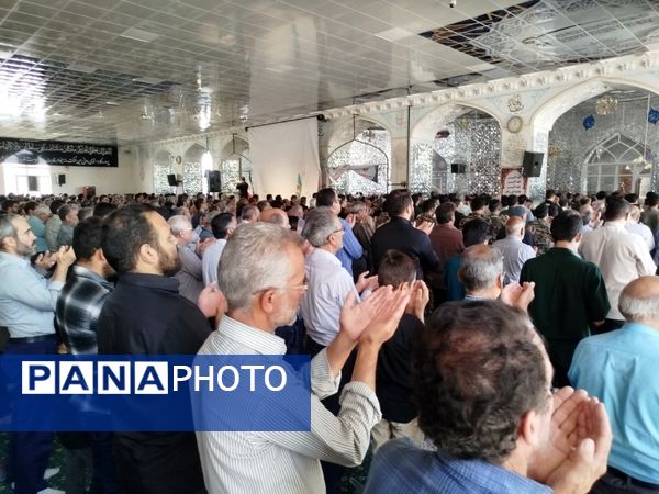 نماز جمعه شهرستان کاشمر با حضور مردم ترشیز کهن برگزار شد 
