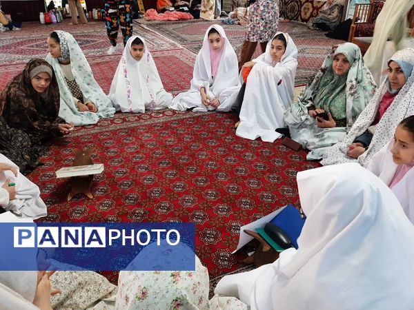 دومین روز از اعتکاف دانش‌آموزی در مسجد امام حسن شهرستان گالیکش