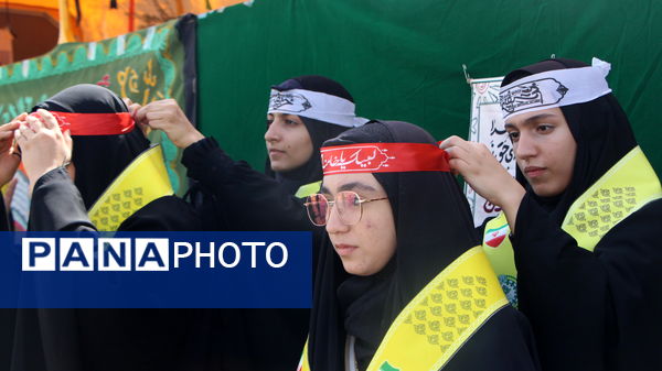 برپایی موکب عشاق الحسین در استان یزد