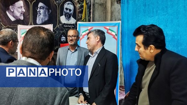 برپایی میز خدمت نماینده مردم اشتهارد در مصلی شهرستان اشتهارد