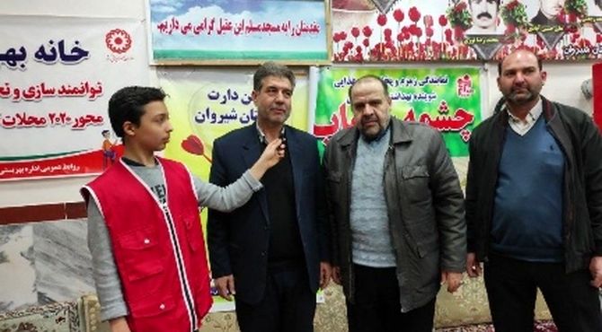 برگزاری مسابقه دارت در مسجد مسلم ابن عقیل شیروان