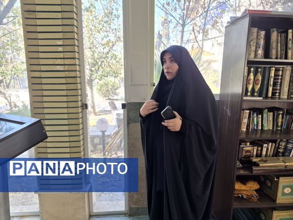 مدرسه شهید رجایی در عزای فاطمه(س) نوای سینه‌زنی سرداد