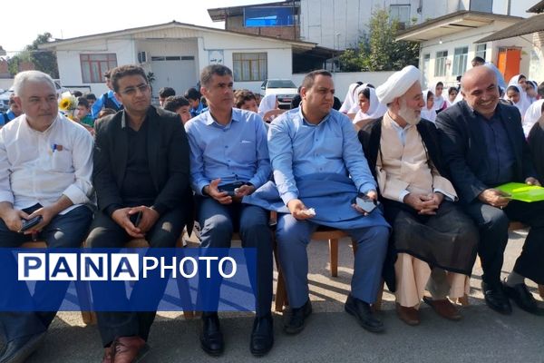 مانور بازگشایی مدارس در میاندورود